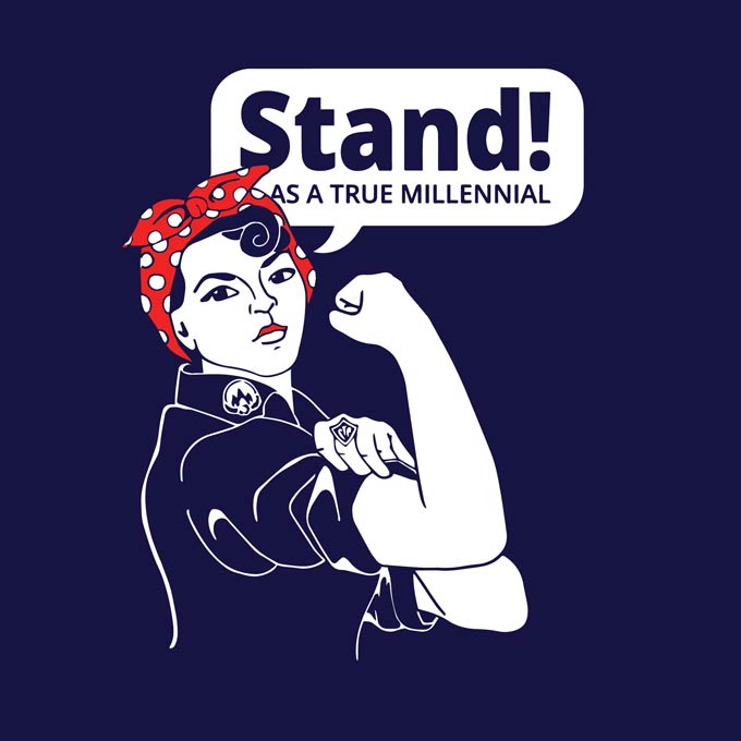 Rosie the Riveter T-Shirt Design