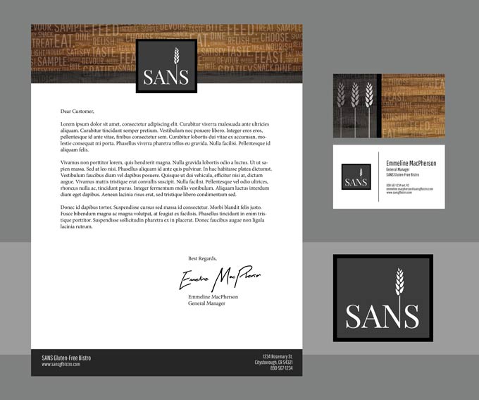 SANS Branding Package